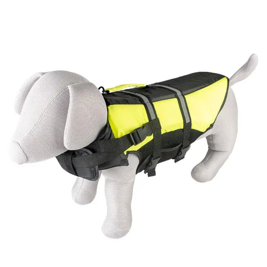 Duvo+ Dog Life Jacket Hi Vis Marine XS | Safety Life Vest for Small Dogs up to 13kg