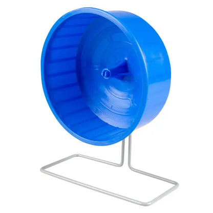 Duvo+ Activity Wheel Plastic Blue 13cm | Exercise Wheel for Dwarf Hamsters & Mice