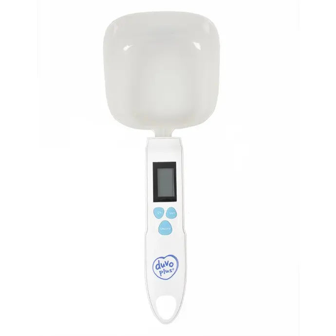 Duvo+ Smart Scoop | Digital Food Scale & Scoop for Pets - White