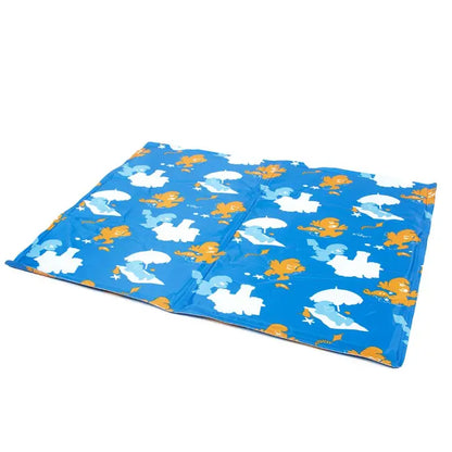 Duvo+ The Smurfs Cooling Mat XL | Licensed Smurfs Pet Cooling Mat