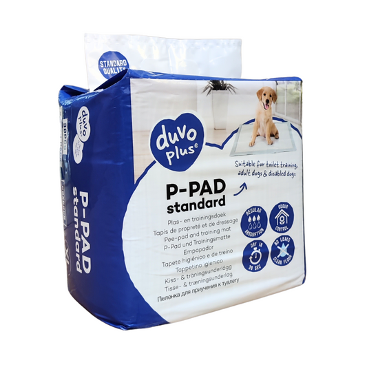 Duvo+ Pet Pad Standard Month Pack XL 60x60cm 30pcs | Large Basic Puppy Training Pads