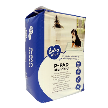 Duvo+ Pet Pad Standard Month Pack XXL 60x90cm 30pcs | Extra Large Basic Puppy Training Pads