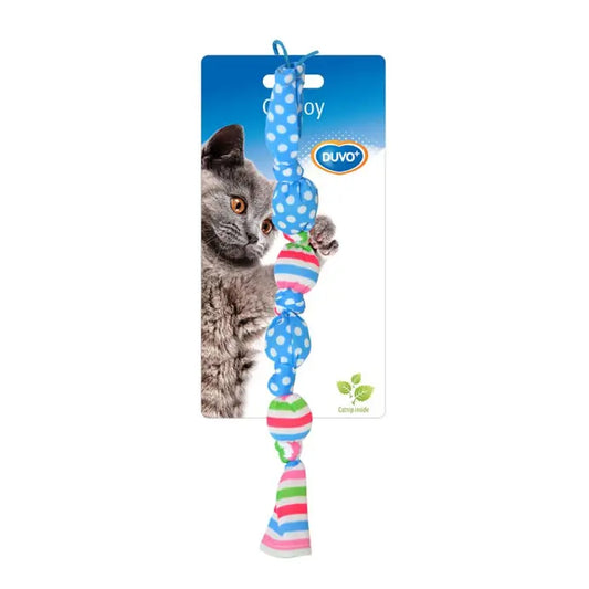Duvo+ Assortment Farandole Mixed Colors | Long Catnip Toy for Interactive Play
