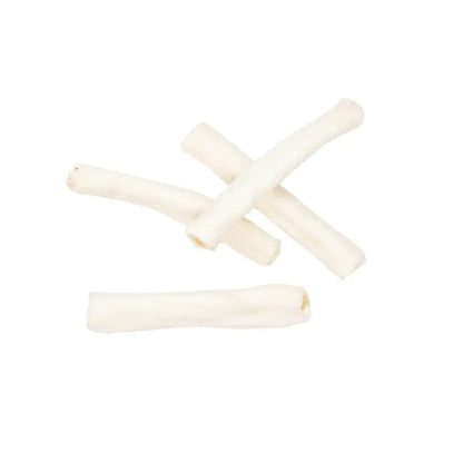 Duvo+ Roll Clean Bone 4pc 15cm | Natural Rawhide Chew Rolls for Dogs