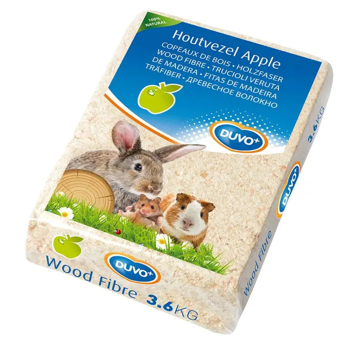Duvo+ Wood Chips 1kg | Small Pet Bedding Sample Size