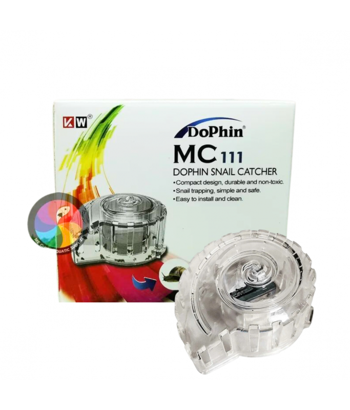 KW Zone DoPhin Snail Catcher MC111 | Aquarium Snail Trap | Reusable Snail Removal Tool for Freshwater Aquariums