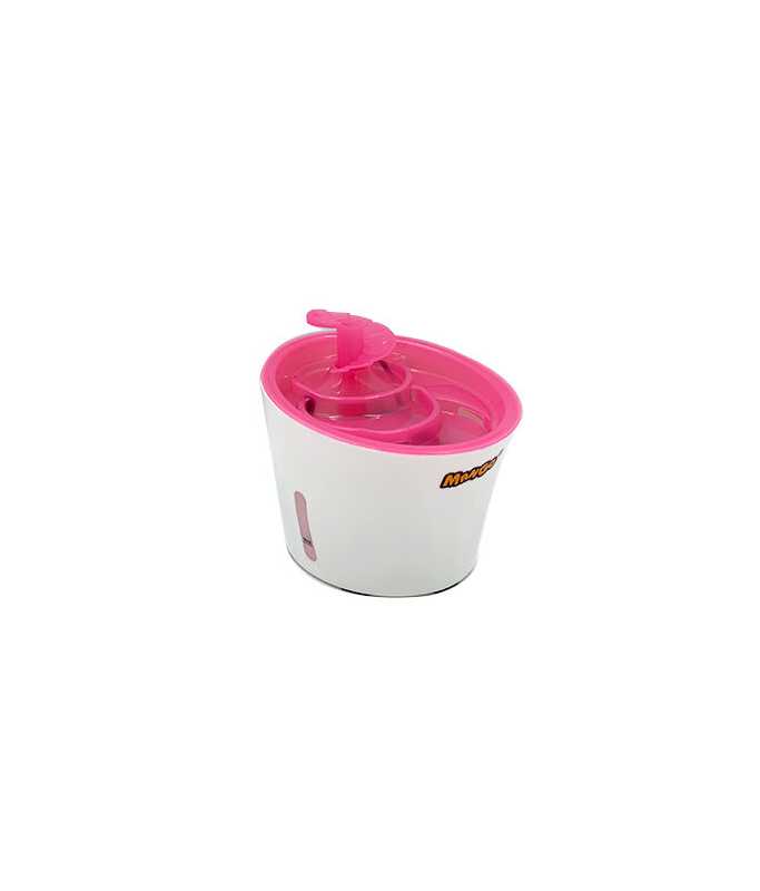 KW Zone Mango Pet Water Feeder Fountain Bowl | 3L Automatic Pet Water Dispenser | Pink | Drinking Fountain for Cats & Dogs