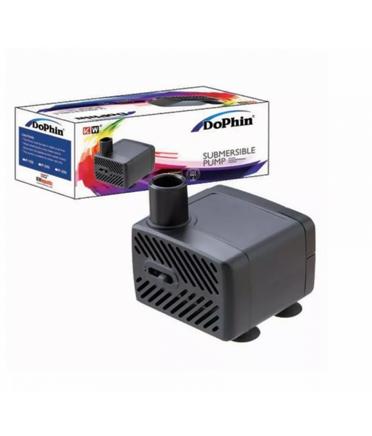 KW Zone DoPhin Submersible Pump | 300L/H Aquarium Water Pump | 220-240V/50Hz | Quiet & Energy Efficient Pump