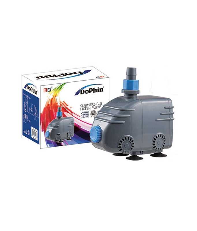 KW Zone DoPhin Submersible Filter Pump | 1250L/H Aquarium Water Pump | 220–240V/50Hz Internal Filter Pump