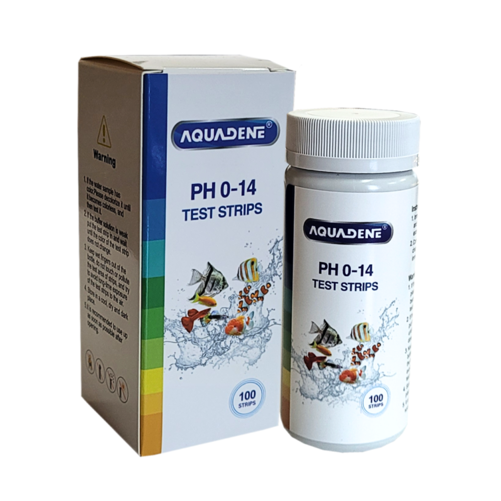 KW Zone pH Test Strips | 100 Strips per Bottle | Fast & Accurate Water Quality Testing for Aquariums