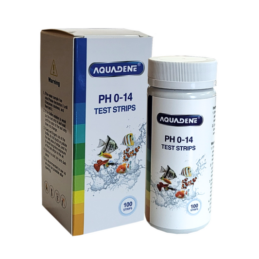 KW Zone pH Test Strips | 100 Strips per Bottle | Fast & Accurate Water Quality Testing for Aquariums
