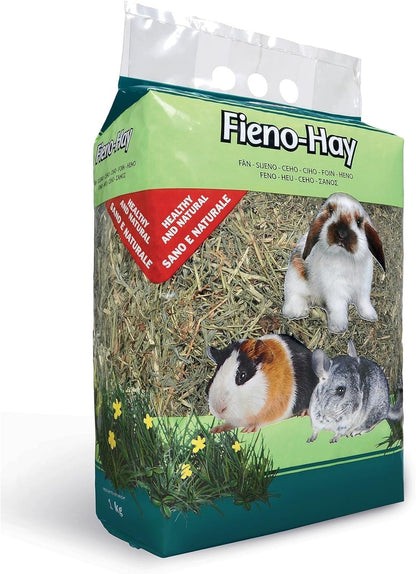 Padovan Fieno Hay 1kg | Meadow Hay for Dwarf Rabbits, Guinea Pigs & Chinchillas