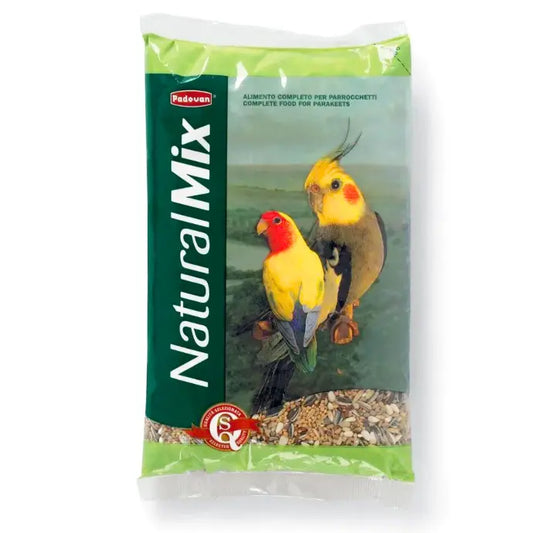 Padovan Naturalmix Parrocchetti 4.5kg | Complete Feed for Lovebirds & Quarrions