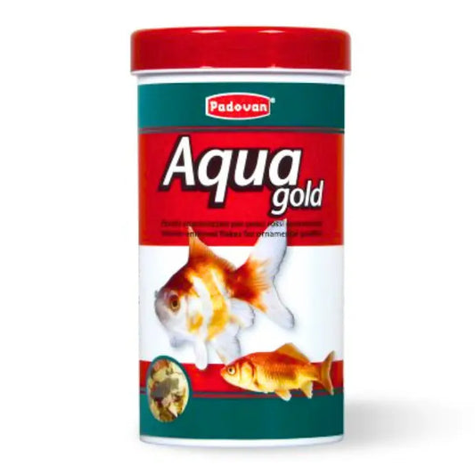 Padovan Aqua Gold (250ml/40g) | Vitamin-Enriched Goldfish Flakes