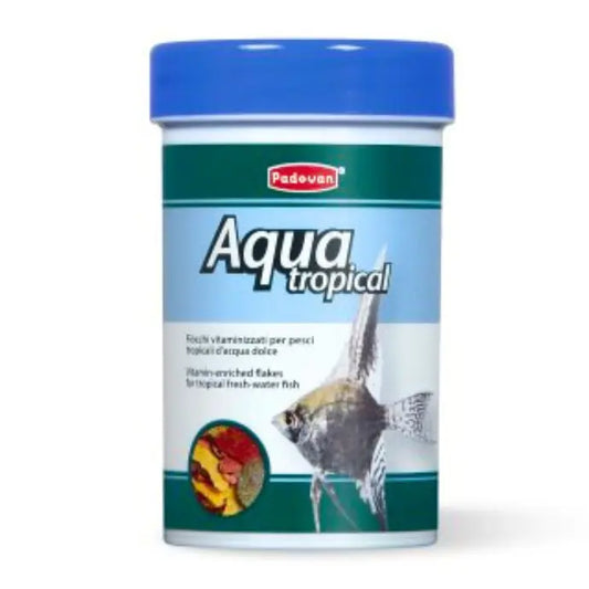 Padovan Aqua Tropical (16g /100ml) | Vitamin-Enriched Flakes for Tropical Fish