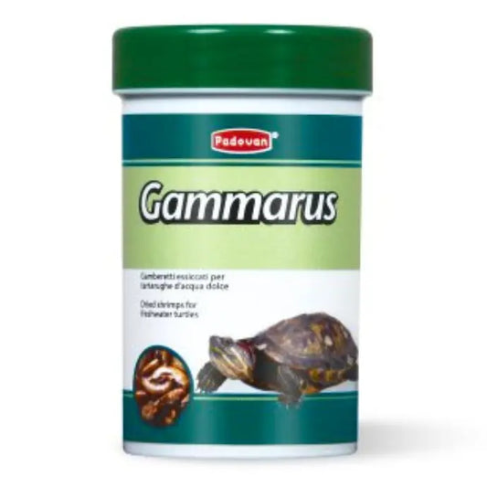 Padovan Gammarus 100ml (12g) | Natural Dried Shrimp Snack for Turtles & Reptiles