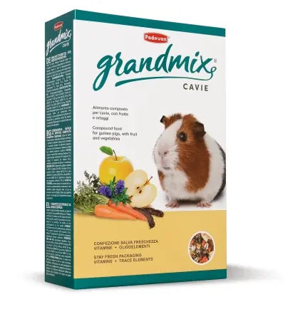 Padovan Cavie Grand Mix 850g | Complete Food for Guinea Pigs & Chinchillas