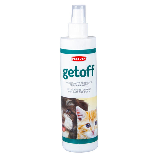 Padovan Get Off Spray 250ml | Natural Deterrent Spray for Cats and Dogs