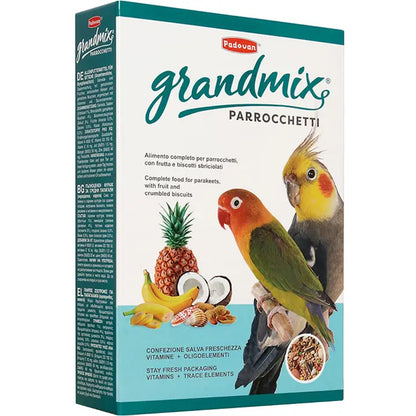 Padovan Grandmix Parrocchetti 400g | Complete Food for Lovebirds & Quarrions