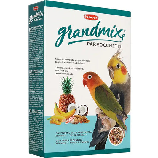 Padovan Grandmix Parrocchetti 400g | Complete Food for Lovebirds & Quarrions