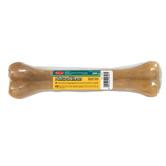 Padovan Natural Chews Bone 26.5cm 280g | Large Natural Cowhide Dog Chew