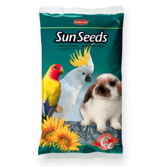 Padovan Sunseeds Medium 500g | Sunflower Seeds for Birds/Small Animals