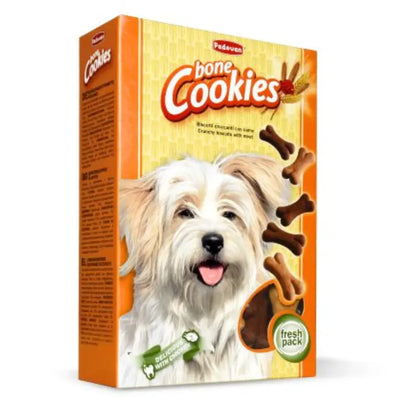 Padovan Cookies Bone 500g | Crunchy Bone-Shaped Dog Biscuits