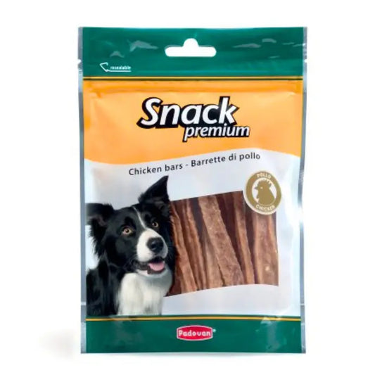 Padovan Dog Snack Chicken Bars 100g | Protein-Rich Chicken Bar Treats for Dogs