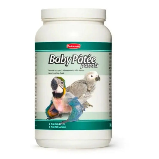 Padovan Baby Patee Parrots 900g | Complete Hand-Feeding Formula for Parrot Nestlings