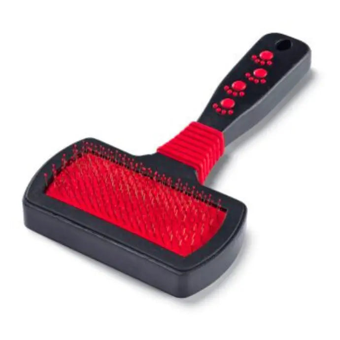 Padovan Combo Slicker Brush | 2-in-1 Slicker & Bristle Brush for Pets