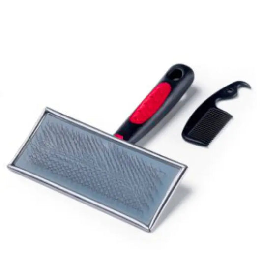 Padovan Pet Slicker Brush L 11x4.5cm | Pin Brush for Dogs & Cats