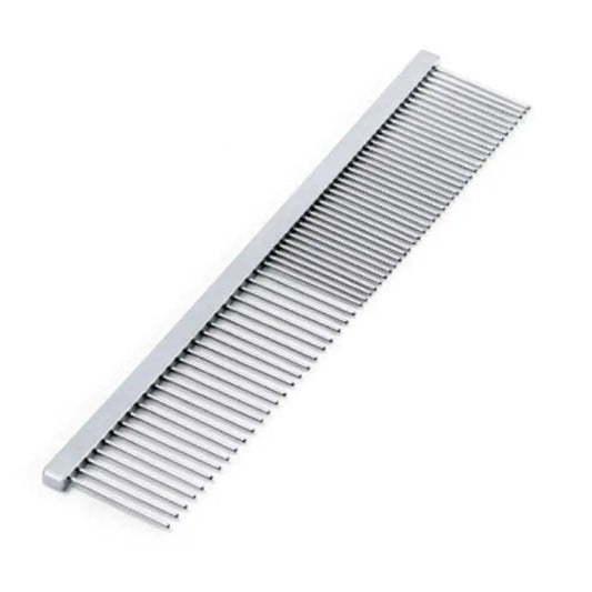 Padovan Pet Straight Comb Large | Fine-Toothed Finishing Comb for Dogs & Cats
