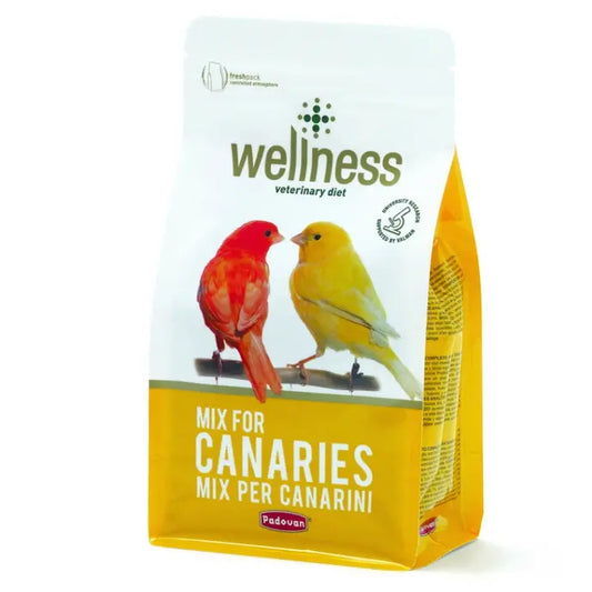 Padovan Wellness Canaries 1kg | Complete Feed with ProBalance Granules
