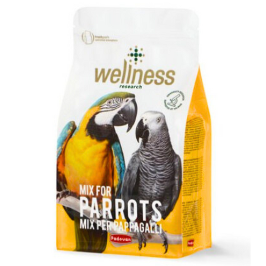 Padovan Wellness Parrots 2.5kg | Complete Feed with ProBalance Granules