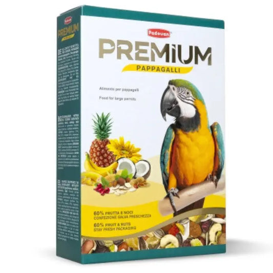 Padovan Premium Pappagalli 500g | Complete Feed for Large Parrots