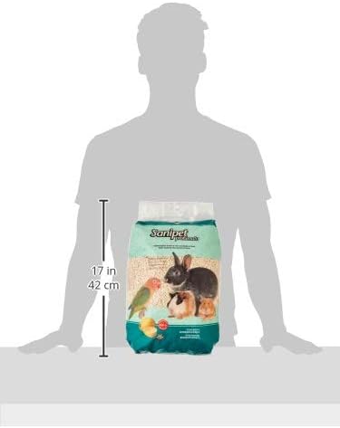 Padovan Sanipet Profumato 10L | Lemon-Scented Corn Cob Litter for Small Animals