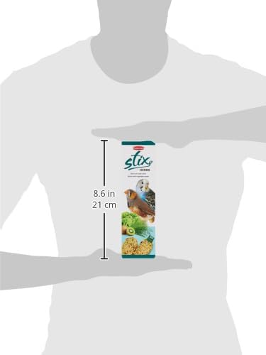 Padovan Stix Herbs Cocorite 80g | Herb-Infused Seed Sticks for Budgies