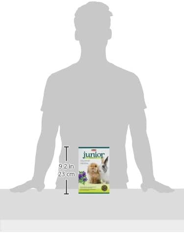 Padovan Junior Coniglieti 850g | Complete Pellet Food for Baby Dwarf Rabbits