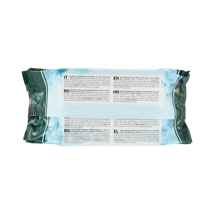 Padovan Pet Wipes Talc 40pcs | Talc-Scented Grooming Wipes for Dogs & Cats