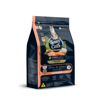 Seven Cats Sterilized Salmon Cat Food | Skin & Coat Care 1kg