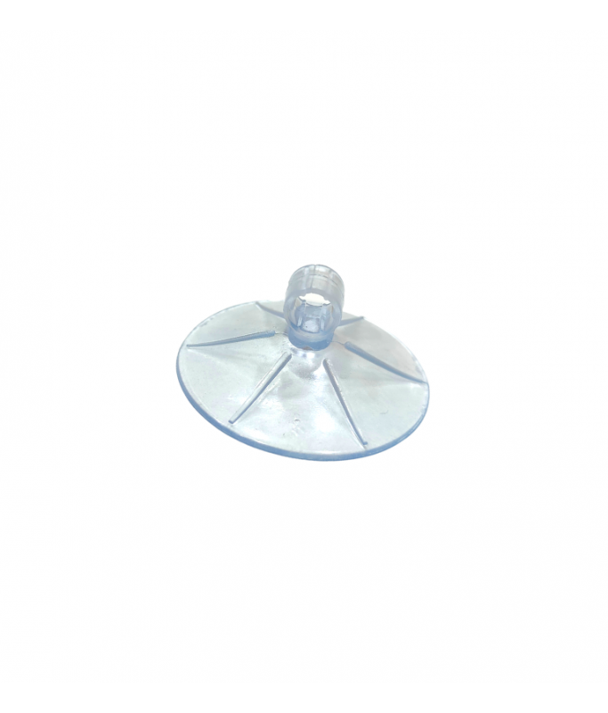 KW Zone Suction Cup A-008 | 4cm Aquarium Suction Cups | 50 Pieces per Bag | Multi-Purpose Aquarium Mounting Clips