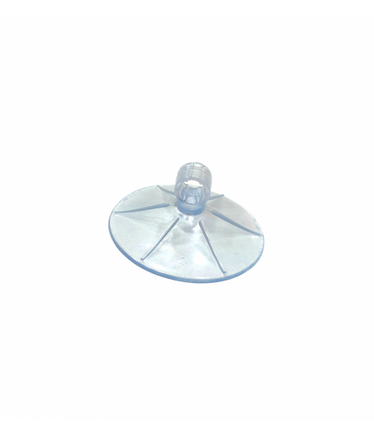 KW Zone Suction Cup A-008 | 4cm Aquarium Suction Cups | 50 Pieces per Bag | Multi-Purpose Aquarium Mounting Clips