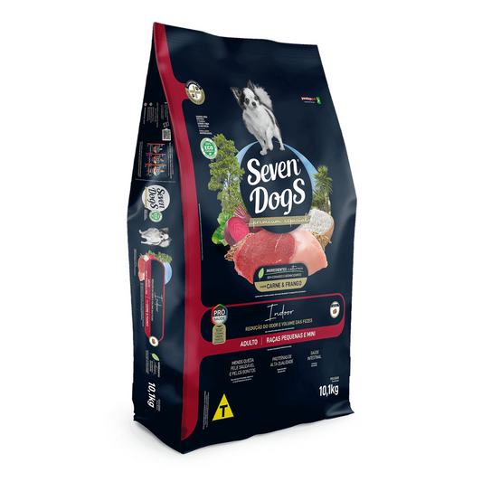 Seven Dogs Adult Dog Food Beef & Chicken | Small & Mini Breeds 10kg+100g