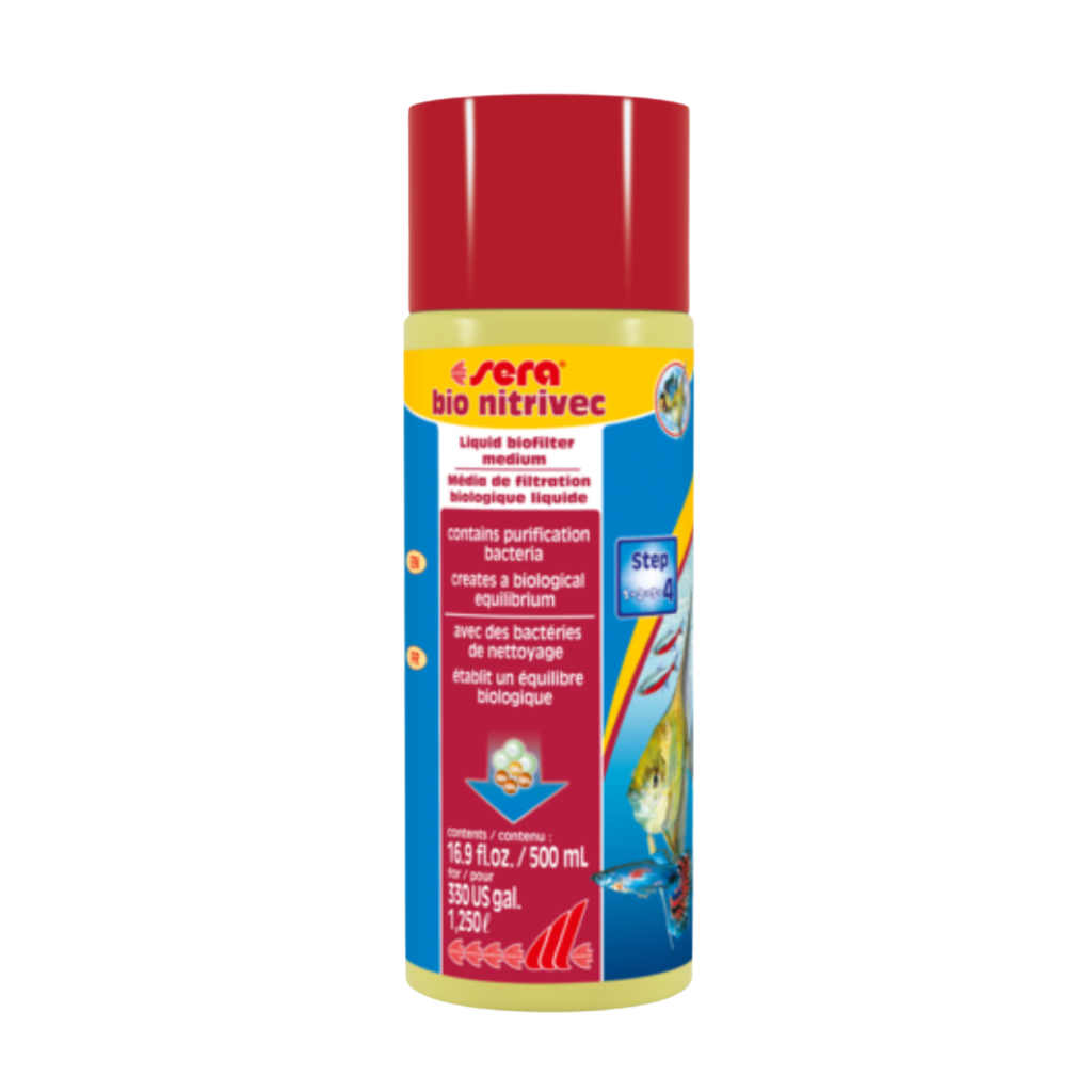Sera Bio Nitrivec | Biological Water Conditioner & Filter Starter | 500ml