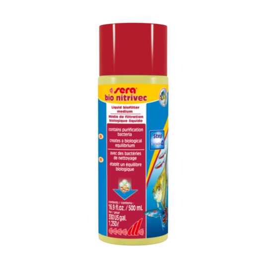 Sera Bio Nitrivec | Biological Water Conditioner & Filter Starter | 500ml