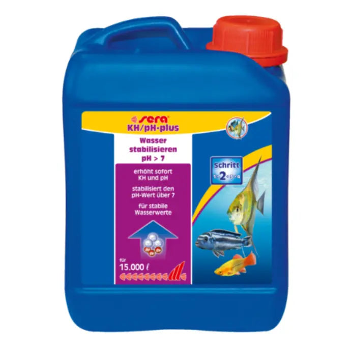 Sera kH/pH-Plus | Carbonate Hardness & pH Booster for Aquariums | 2.5L