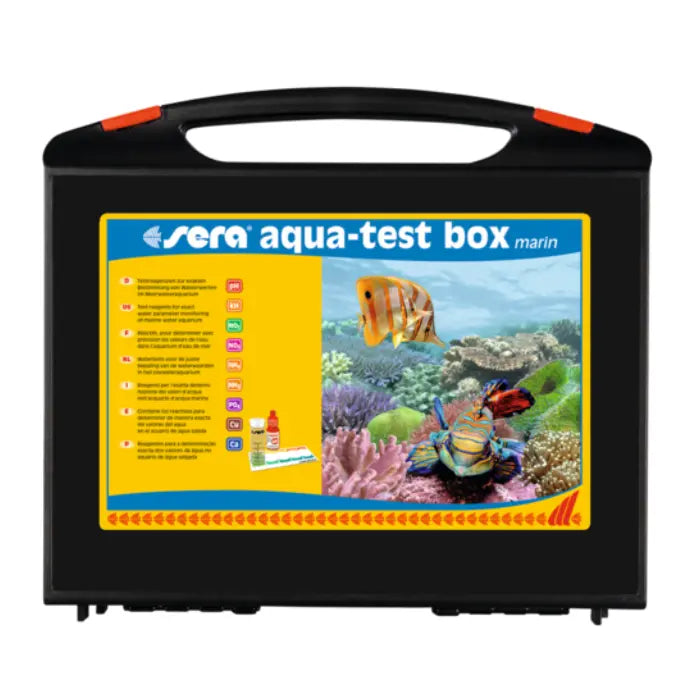 Sera Aqua-Test Box Marin (Ca) | Marine Aquarium Calcium Water Test Kit