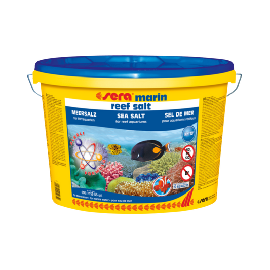 Sera Marine Reef Salt | Synthetic Sea Salt for Marine & Reef Aquariums | 20kg