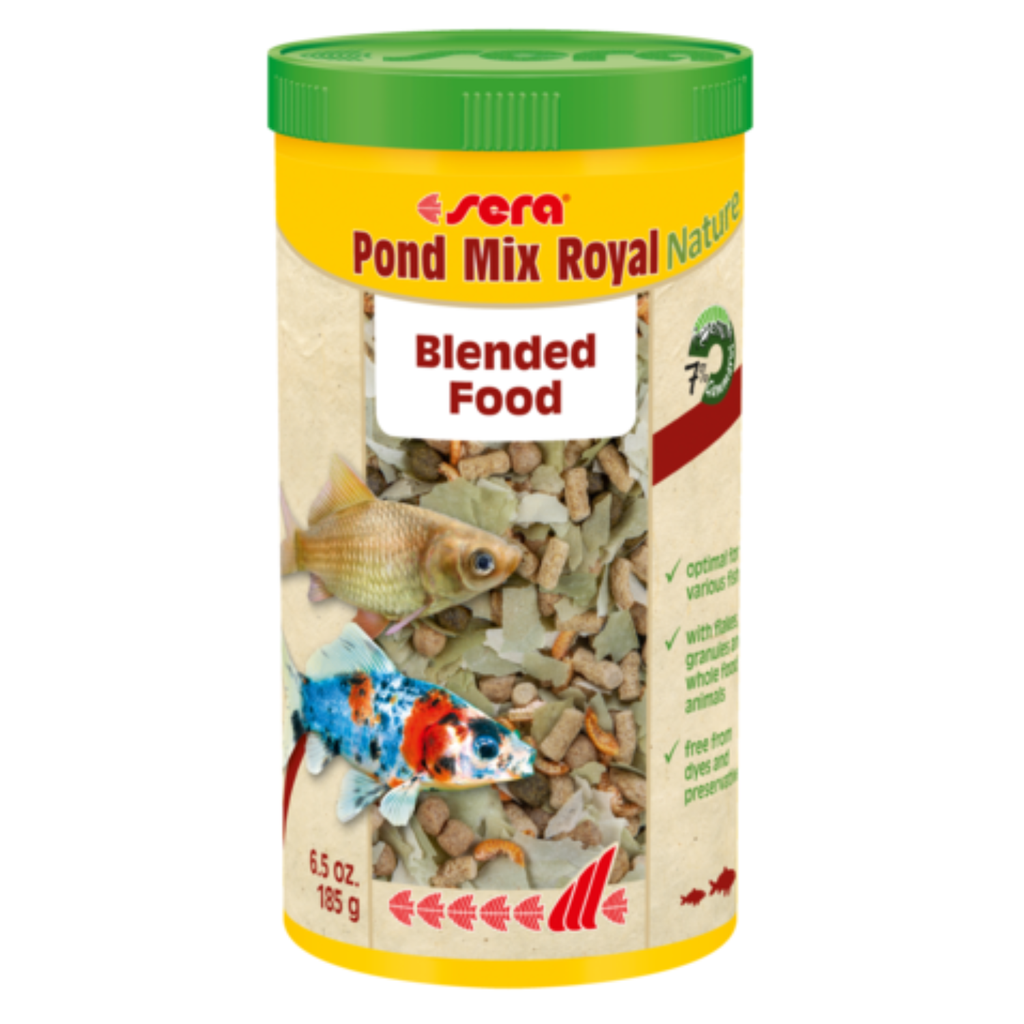 Sera Pond Mix Royal Nature 1L | Complete Pond Fish Food Mix