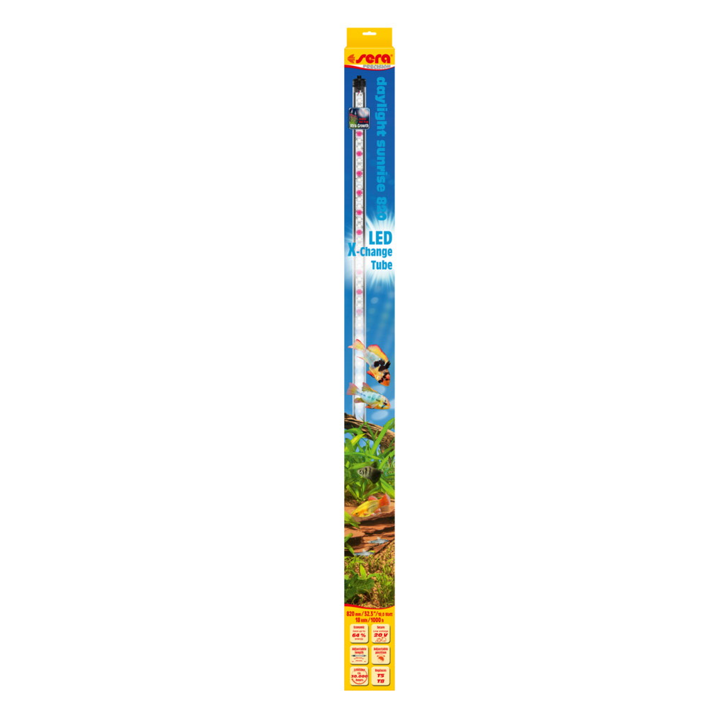 Sera LED X-Change Tube Daylight Sunrise | Full Spectrum Aquarium LED Light | 82cm